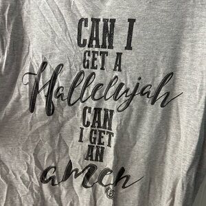 Bella Canvas Light Gray V-Neck Tee